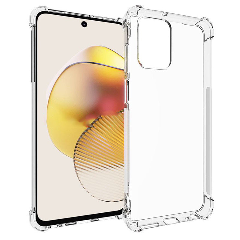 For Motorola Moto G73 5G Transparent Anti-Slip Phone Case Reinforced Corners TPU Bump Proof Protective Cover For Motorola Moto G73 5G Transparent Anti-Slip Phone Case Reinforced Corners TPU Bump Proof Protective Cover